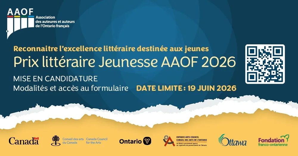Prix jeunesse AAOF 2026